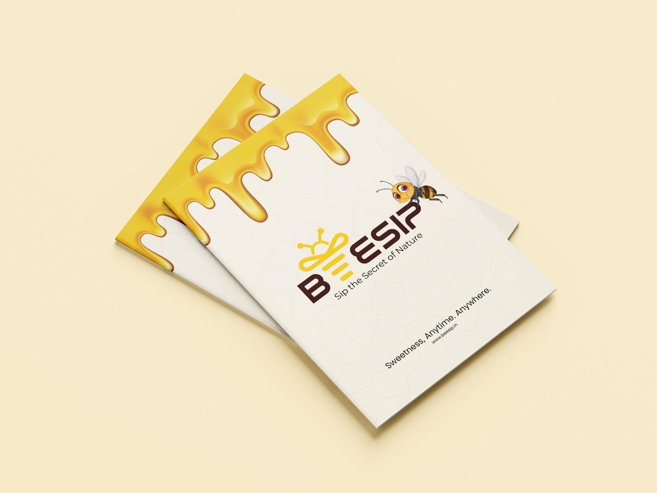 Beesip Company Profile Brochure — Brochure & Profile Design by Shajah Ottu Padikkal