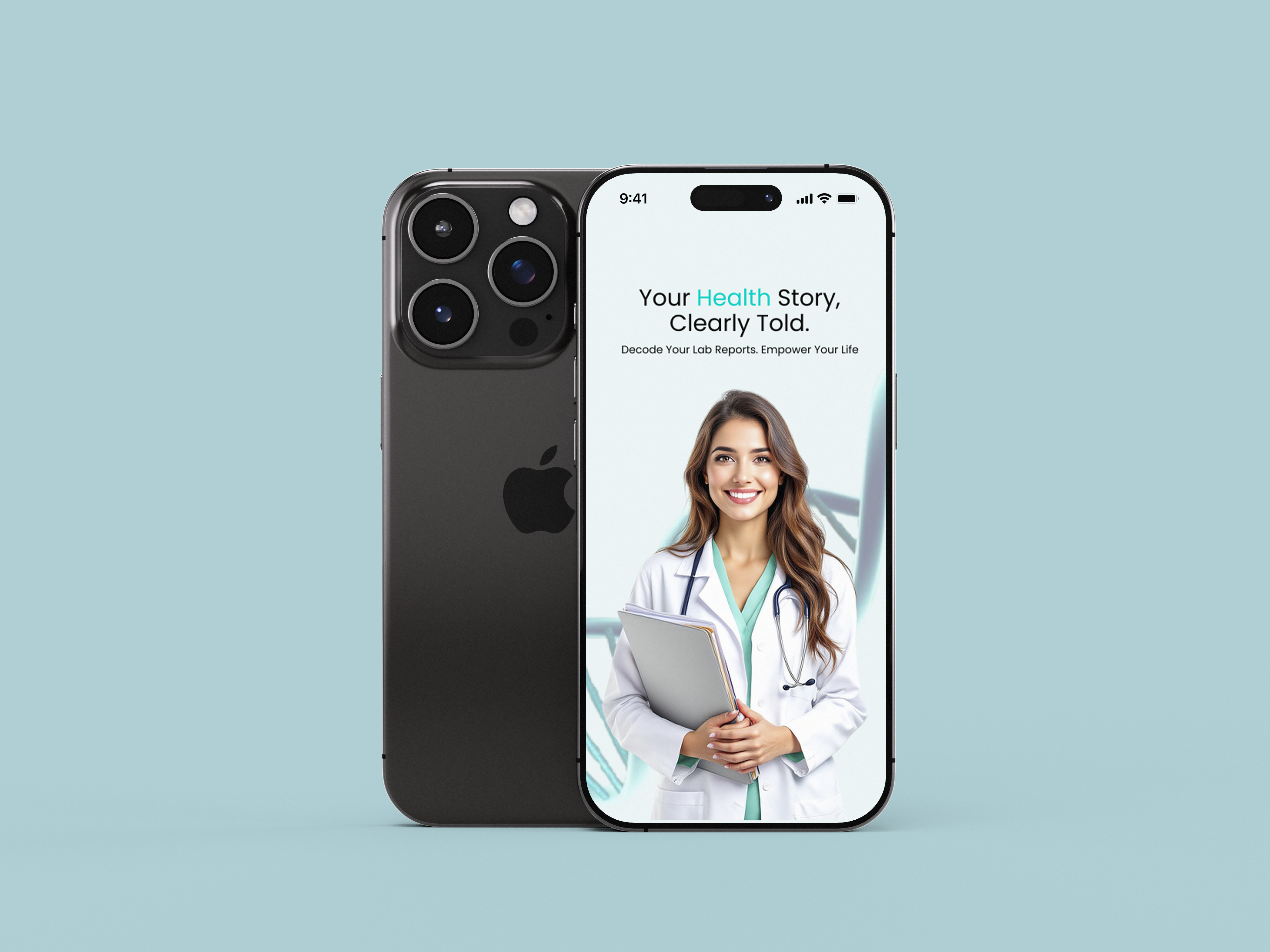 LabLume — AI Healthcare Platform — UI/UX Design & Web Development by Shajah Ottu Padikkal