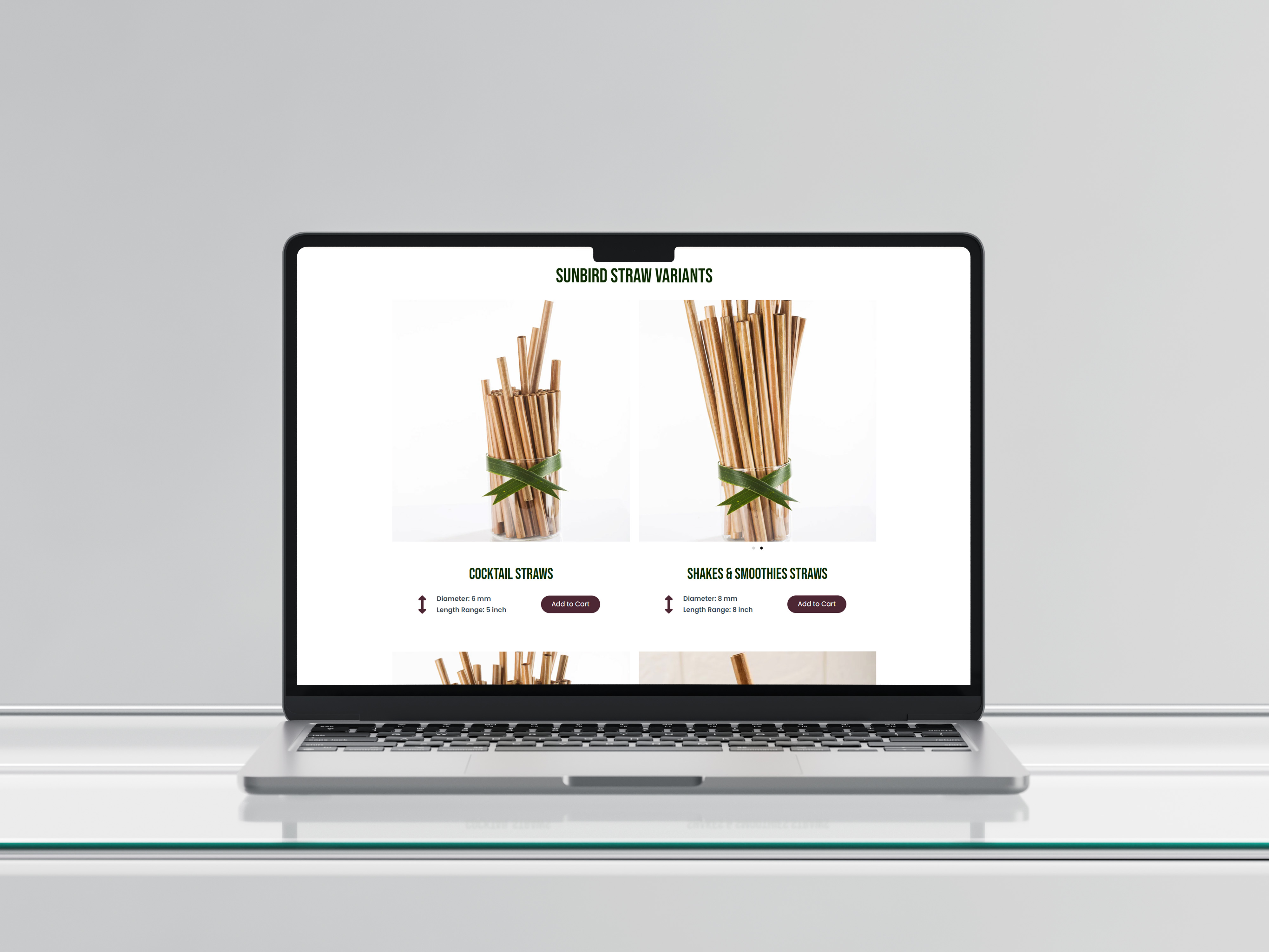 Sunbird Straws Website detail 2
