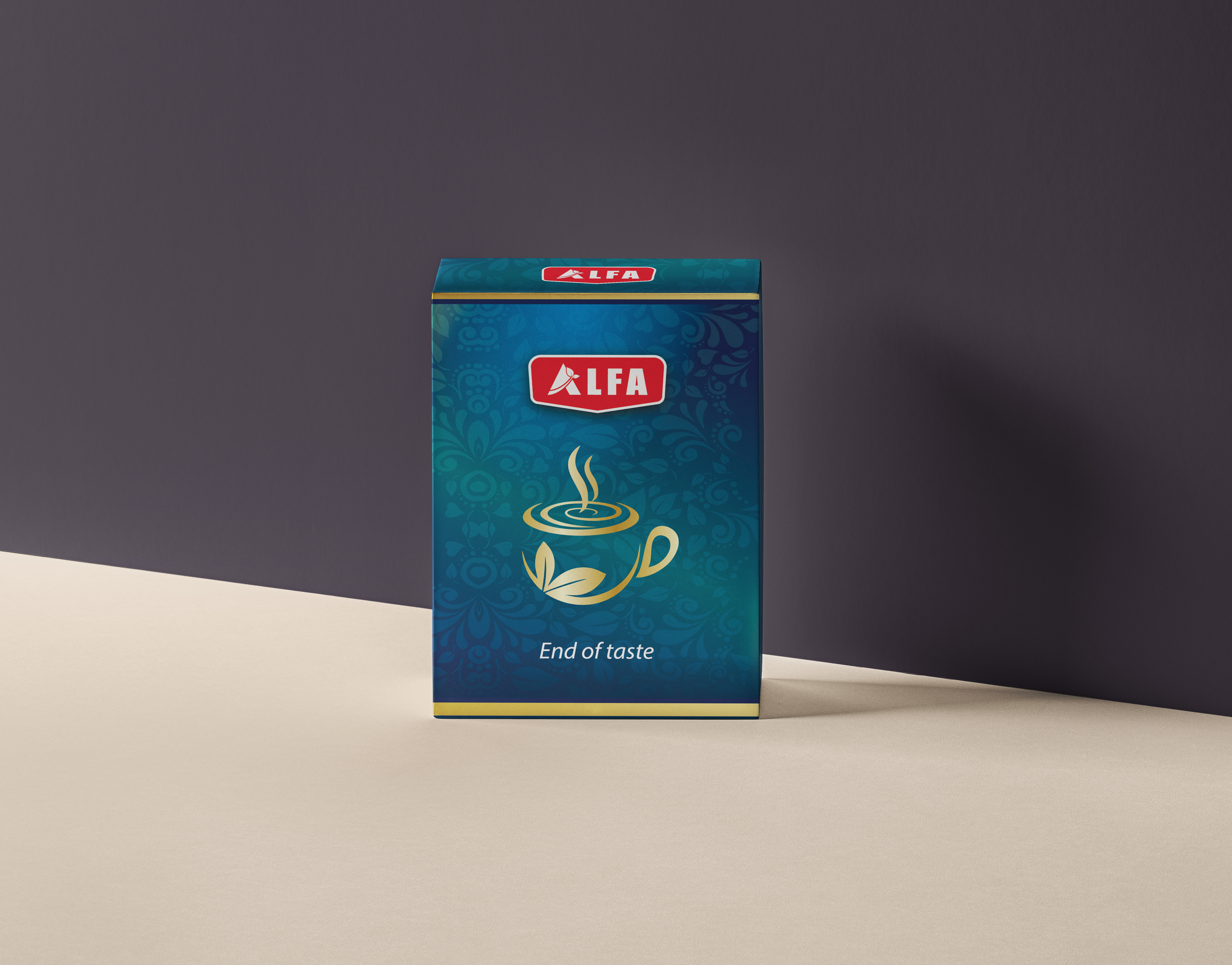 Alfa Tea — Social Media Campaign Design — Poster Design by Shajah Ottu Padikkal